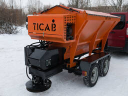 Autonomous spreader of sand and salt mixture RPS-1500 by TICAB