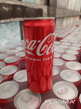 Coca cola and other soft drinks, at best wholesale prices sleek and thick cans