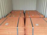 Copper cathodes "Electrolytic class A" (99.97% - 99.99%) - фото 1