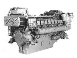 Cylinder head for marine engine MTU 16V538 TB90 5610105620