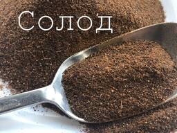 Dry fermented rye malt