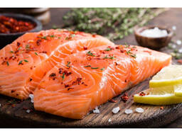 Frozen Smoked Salmon Slice