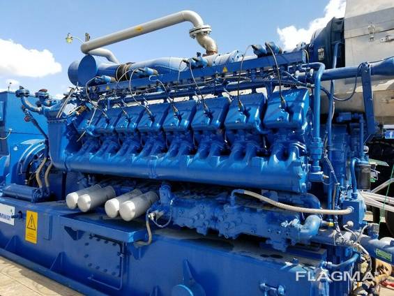 gas generator MWM TCG2020V16K  set new surplus, 0HRS, 2010