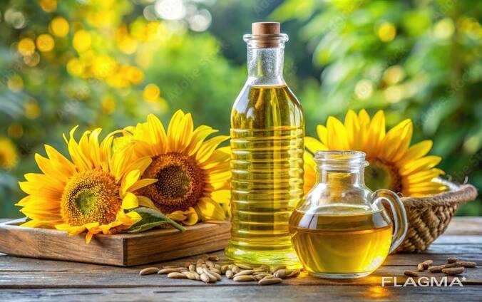 Refined sunflower oil