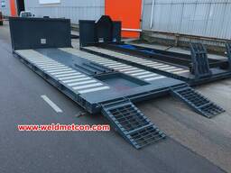Hooklift platforms, Hooklift containers/ weldmetcon. com /