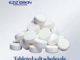 Tableted salt