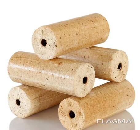 Wood briquette